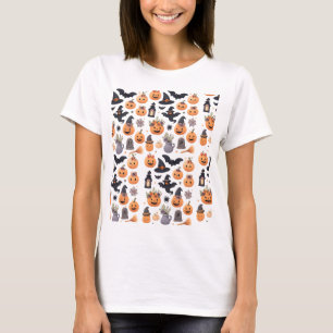 Mosaic Art T-Shirt – Colourful Grid Pattern