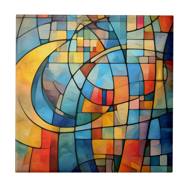 Mosaic Art Tile (Front)