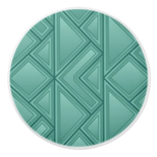 Mosaic Background Ceramic Knob