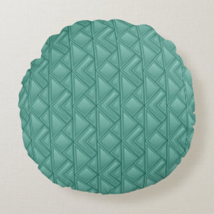 Mosaic Background Round Cushion