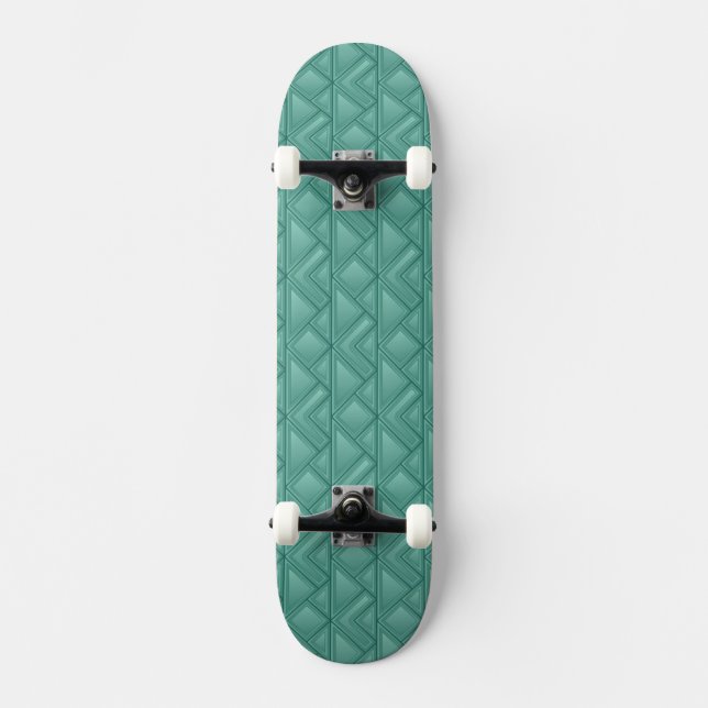 Mosaic Background Skateboard (Front)
