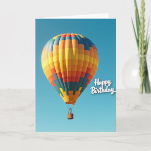 Mosaic Balloon Birthday Card