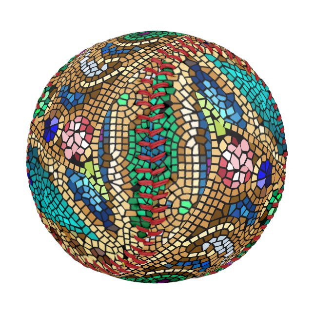 Mosaic Baseball (Angled)