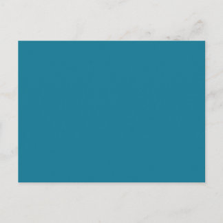 Mosaic Blue Solid Color Postcard