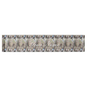 Mosaic buddha statue Thunder_Cove Nameplate