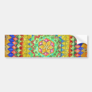 Mosaic Bumper Sticker