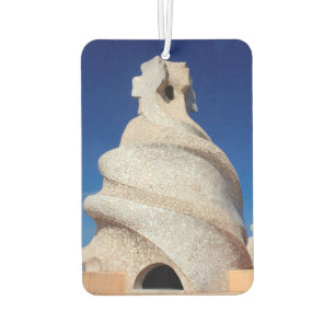 Mosaic chimney car air freshener