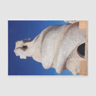 Mosaic chimney tissue paper