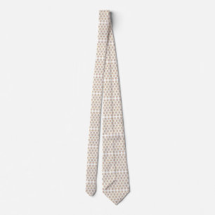 Mosaic Cross Pattern Tie