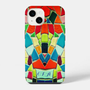 Mosaic Cut iPhone 14 Case