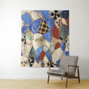 Mosaic decoration tapestry