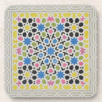 Mosaic design from the Alhambra, from 'The Arabian