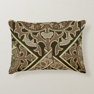 Mosaic ecclesiastical wallpaper design decorative cushion