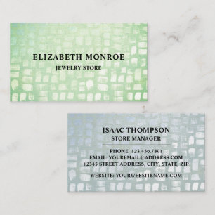 Mosaic Effect, Jeweler Business Card