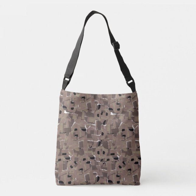 Mosaic Fantasy Crossbody Bag (Back)