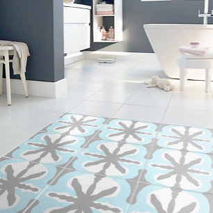 mosaic floor Ceramic Tile (grey-blue)