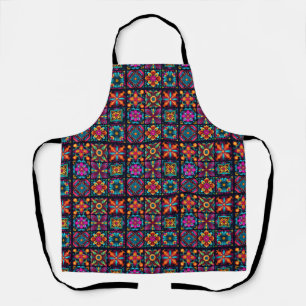 Mosaic Floral mix Apron