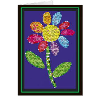 mosaic flower