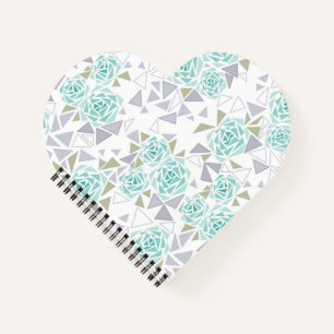 Mosaic, flowers notebook