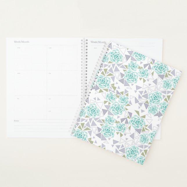 Mosaic, flowers planner (Display)