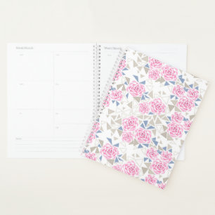 Mosaic, flowers planner
