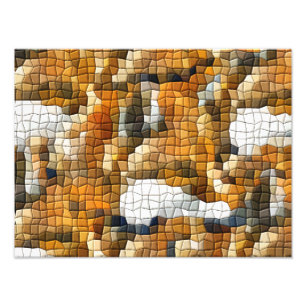 MOSAIC FOX PHOTO PRINT