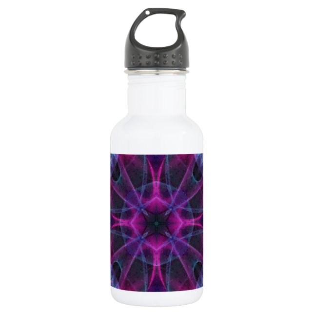 Mosaic Fractal 75 532 Ml Water Bottle (Front)