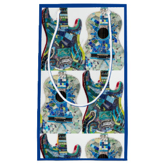 Mosaic Guitar Lover Gift Bag