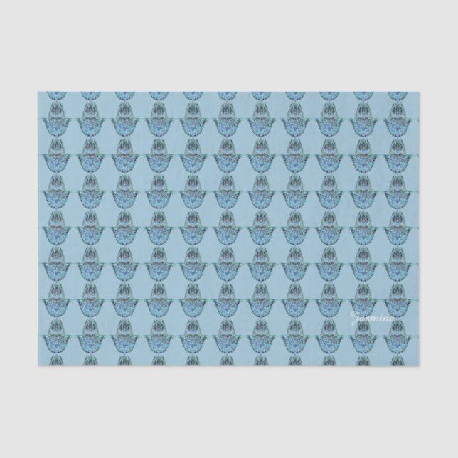 Mosaic Hamsa Hand Tissue Paper (Front)