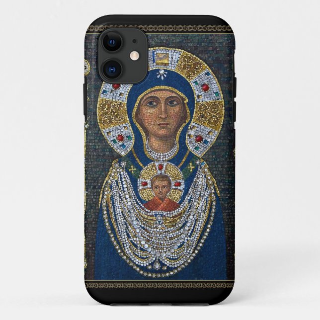 Mosaic icon from Murano island Case-Mate iPhone Case (Back)