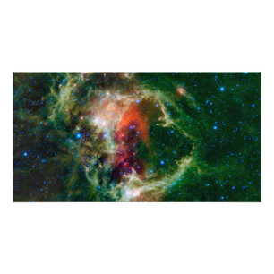 Mosaic is of the Soul Nebula Photo Print