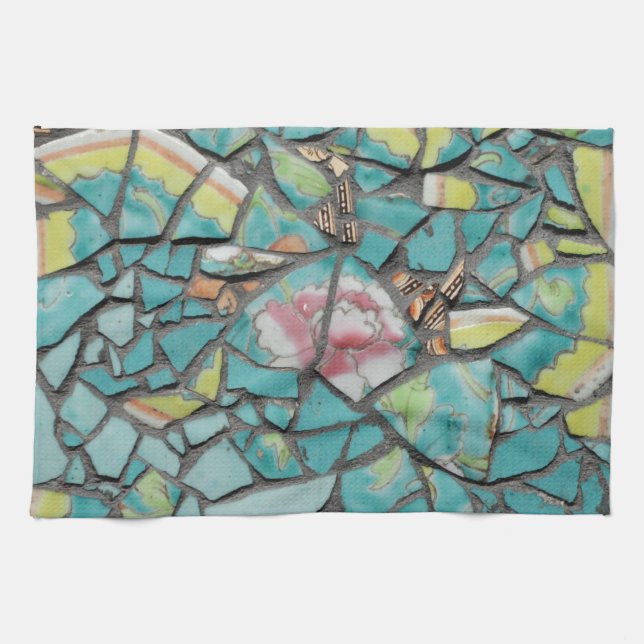 Mosaic kitchen towel (Horizontal)