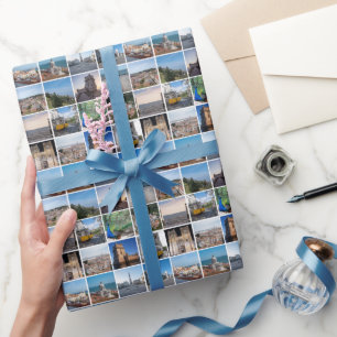 Mosaic Lisbon photos, Portugal Wrapping Paper
