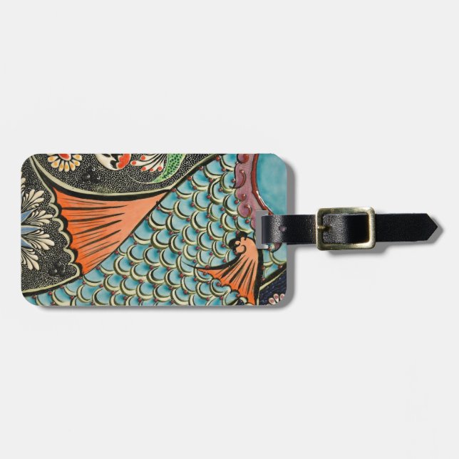 Mosaic Luggage Tag (Front Horizontal)