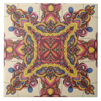 Mosaic Mandela Design #5  Ceramic Tile