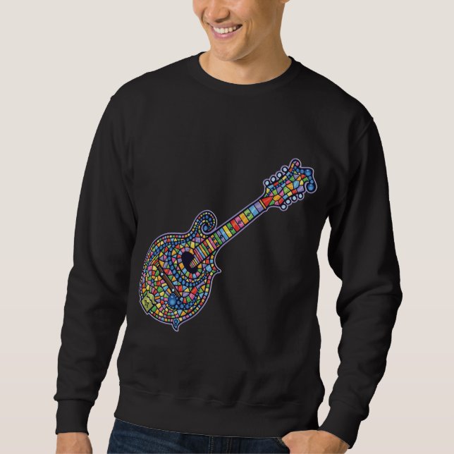 Mosaic Mandolin Sweatshirt (Front)