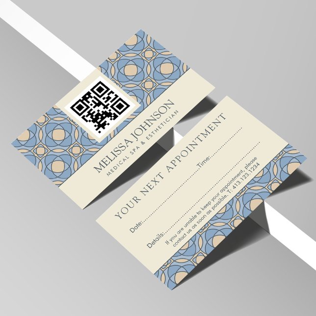 Mosaic Medical Spa Appointment Reminder Card (Creator Uploaded)
