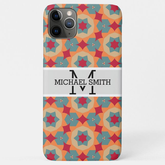Mosaic Modern Monogram #23 Case-Mate iPhone Case (Back)