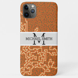 Mosaic Modern Monogram #6 iPhone 11 Pro Max Case