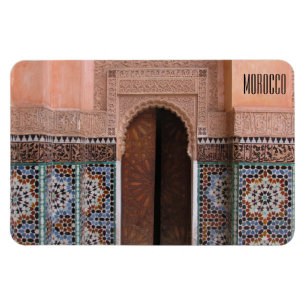 mosaic morocco doorway magnet