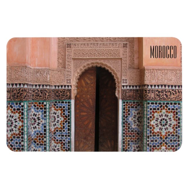 mosaic morocco doorway magnet (Horizontal)