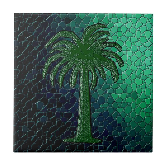 Mosaic Ocean Blues Tiles (Front)