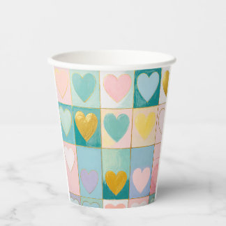 Mosaic of Affection Paper Cups