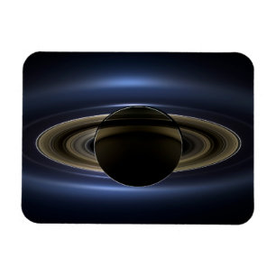 Mosaic Of The Saturn System Backlit By The Sun. Magnet