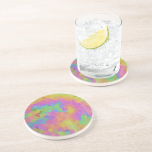 Mosaic Oil Slick Coaster