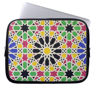 Mosaic ornament in the south side of the Court of Laptop Sleeve