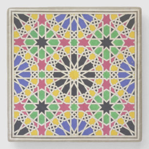 Mosaic ornament in the south side of the Court of Stone Coaster