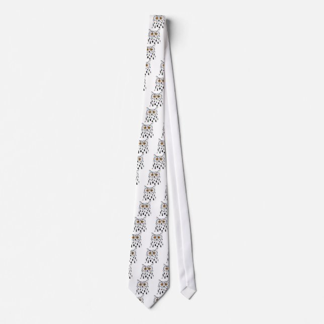 Mosaic Owl Tie (Front)