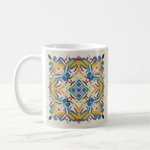 mosaic pale. mandala coffee mug