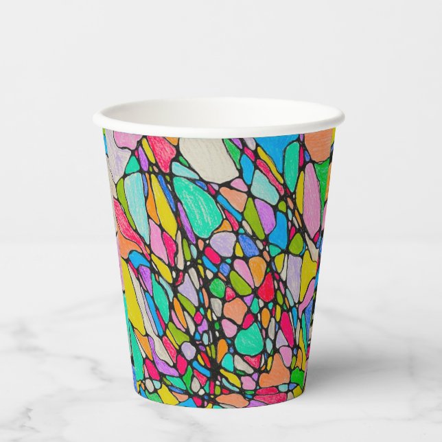 Mosaic Paper Cups (Front)
